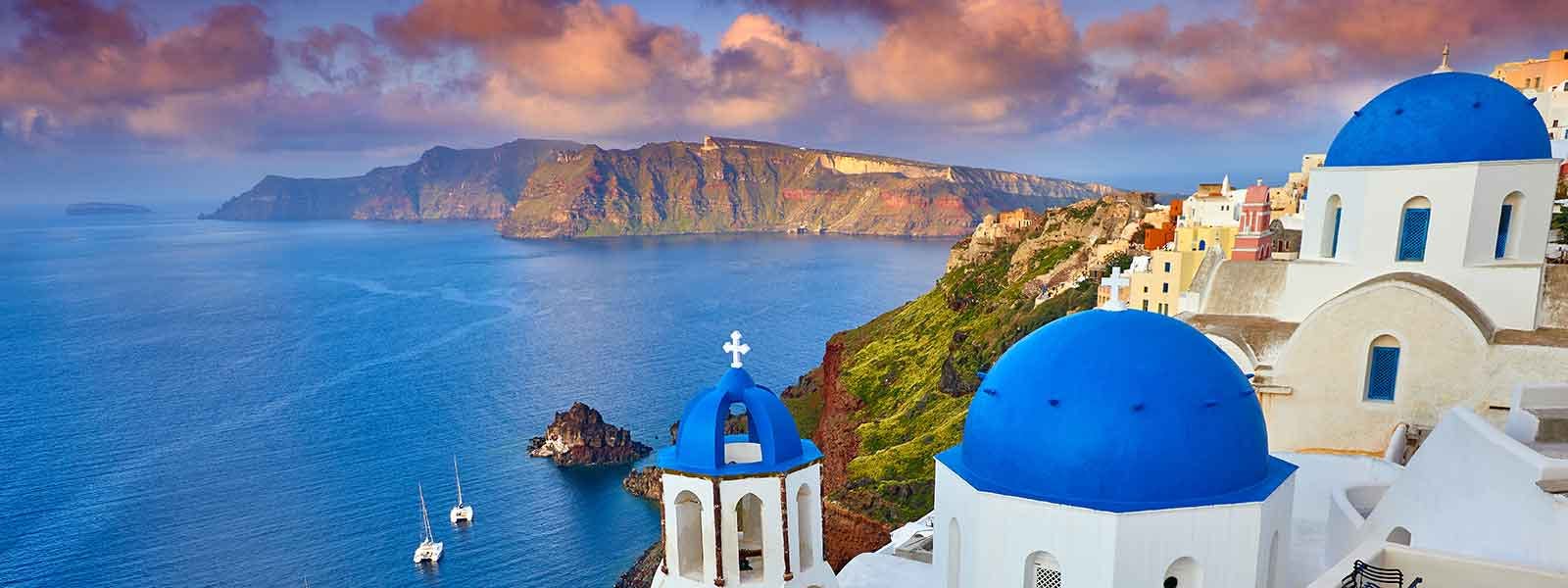View of Santorini, Greece